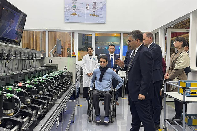 В Ташкенте открыт завод по производству «умных» водомеров OSTEN