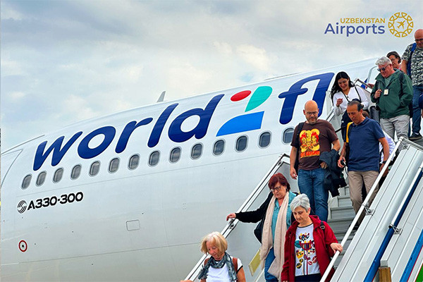 World2Fly запустила чартерные рейсы в Узбекистан