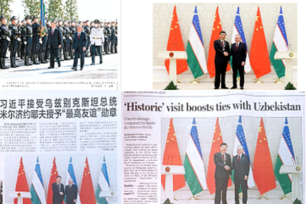 Chinese media about Uzbek-Chinese high-level talks
