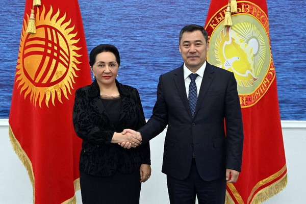 President of Kyrgyzstan Sadyr Japarov meets with heads of parliamentary delegations