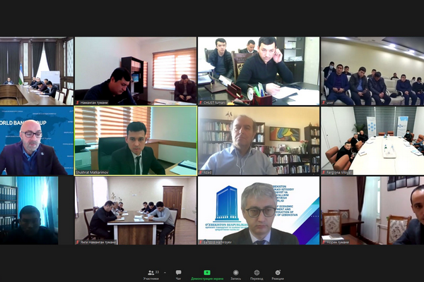 Discussion with representatives of the territorial departments of the Ferghana Valley of the framework program of the World Bank partnership with Uzbekistan for 2022-2026