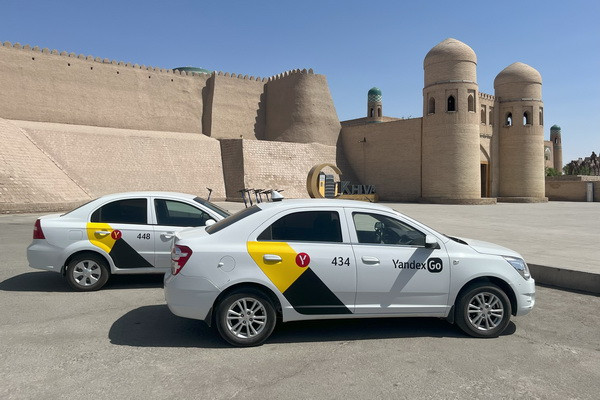 Taxi service Yandex Go launched in Urgench and Khiva