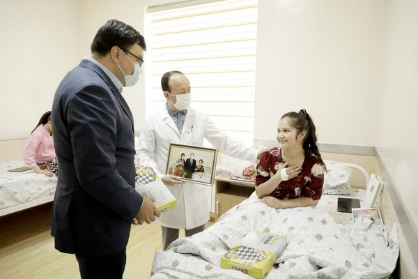 Gifts from the President were presented: the head of our state brought hope and joy to the hearts of children with oncology