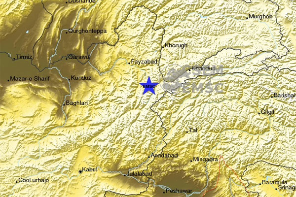 Earthquake in Afghanistan shakes Uzbekistan