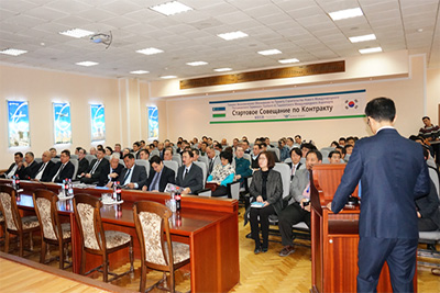 Development of feasibility study of new international passenger terminal at Tashkent Airport discussed