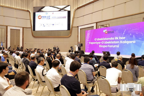 JAPAN-UZ EXPO 2022 business forum started in Tashkent