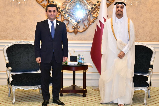 Bakhtiyor Saidov meets with Qatar’s Prime Minister and Foreign Minister