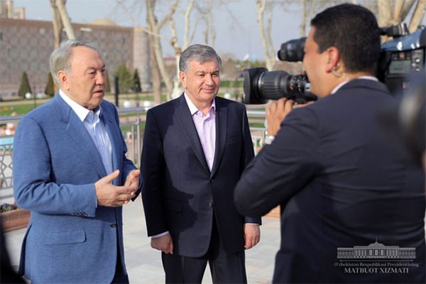 Қозоғистон Президенти Самарқандга ташриф буюрди