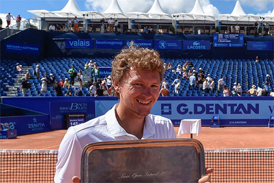 Денис Истомин выиграл титул на парных соревнованиях в Гштааде