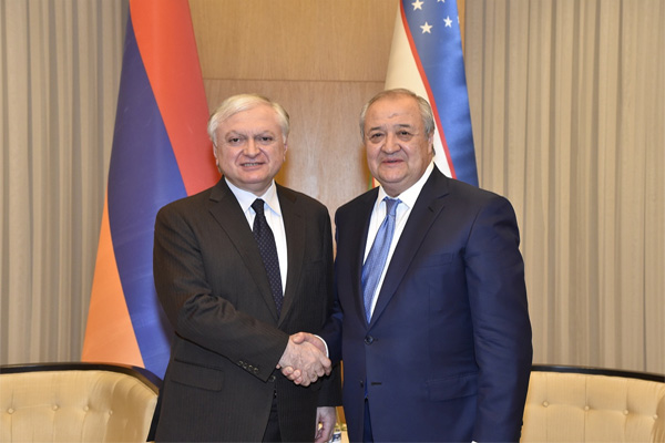 Kamilov and Nalbandian discuss cooperation issues