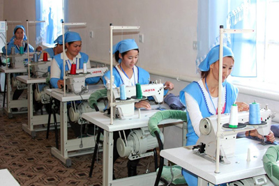 В Муйнаке начало работать новое социальное предприятие Qaraqalpaq Sheberi Manzura