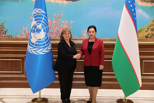 Chairperson of the Senate meets with the UN Resident Coordinator in Uzbekistan