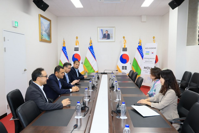 Koreyalik investorlar Farg‘ona viloyatida taʼlim tizimini rivojlantirishga qiziqish bildirmoqda