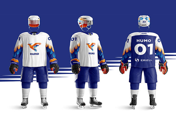 Агентство :OTVETDESIGN разработало бренд для хоккейной команды Humo