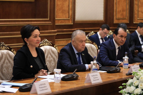 Председатель Сената встретилась с представителями правления Межгосударственного фонда гуманитарного сотрудничества стран СНГ