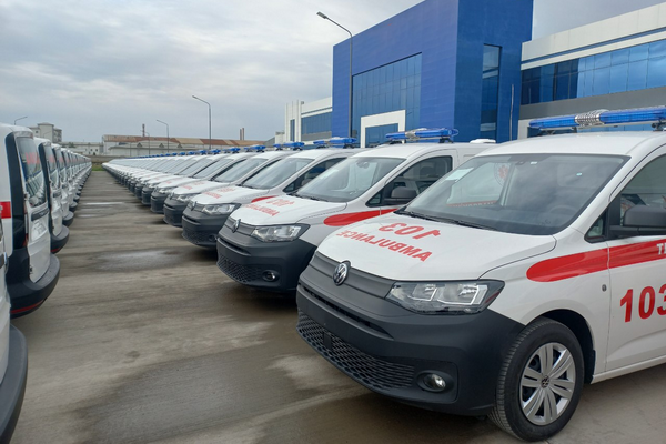 Jizzakh Auto hands over ambulances to the Ministry of Health