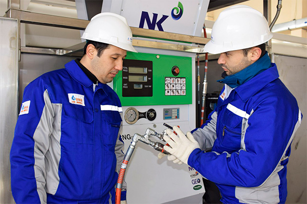 В СЭЗ «Ангрен» открыли цех по сборке и обслуживанию передвижных автогазонаполнительных станций