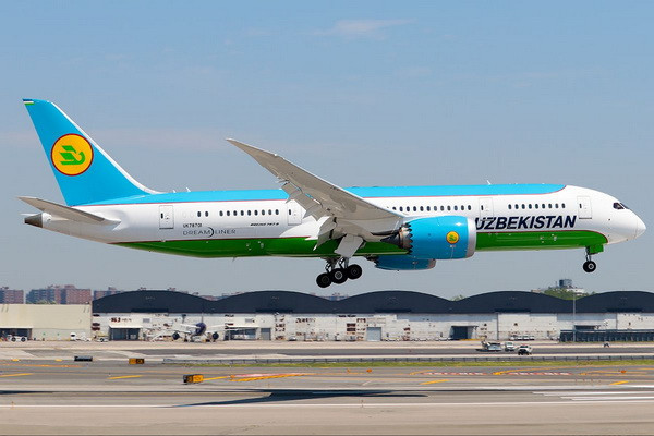 Uzbekistan Airways operated a flight from Antalya to Tashkent with a delay