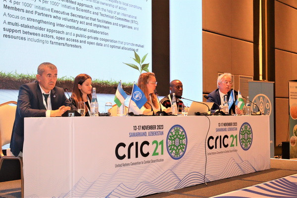 FAO highlights Recarbonization of Soils at the CRIC21