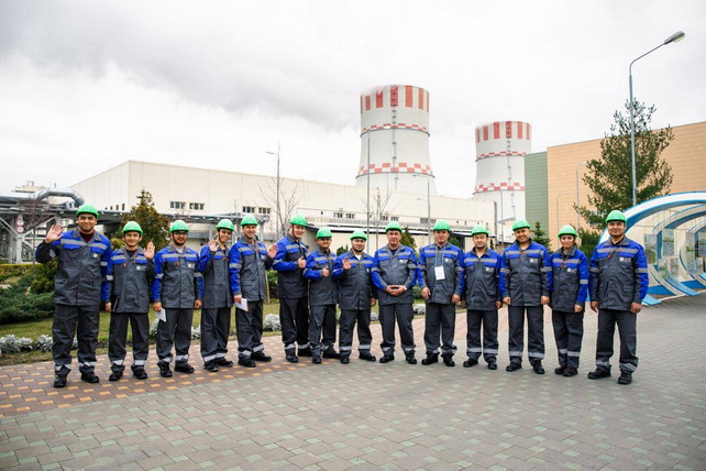 Делегация «Узатом» изучила опыт Нововоронежской АЭС в РФ