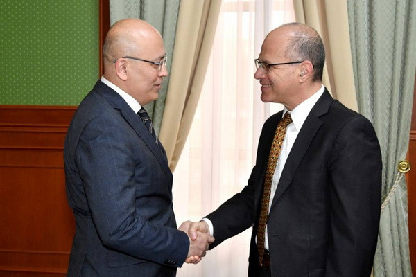 Furkat Sidikov received the Ambassador of the United States of America