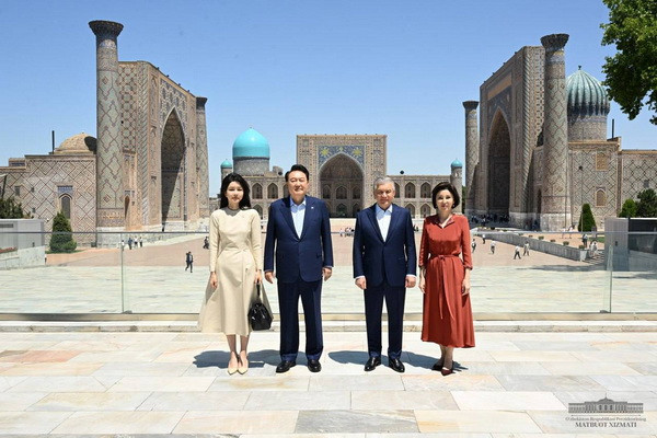 Dialogue between the leaders of Uzbekistan and Korea continues in Samarkand