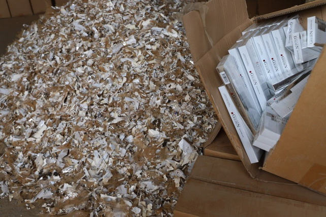 Around 750,000 cigarette packs destroyed in Uzbekistan