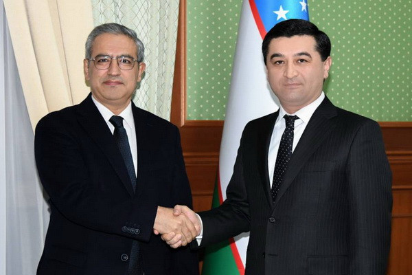 Bakhtiyor Saidov holds a meeting with the Ambassador Turkiye