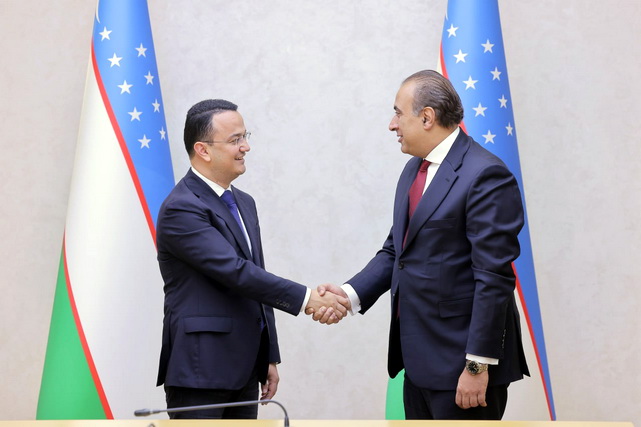 ISSVda Misr elchisi bilan uchrashuv bo'lib o'tdi