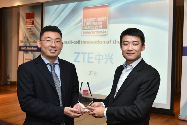 ZTE Small Cell Solution wins top award from Telecom Asia