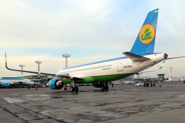 «Узбекистон хаво йуллари» начала эксплуатацию самолета Airbus A320neo