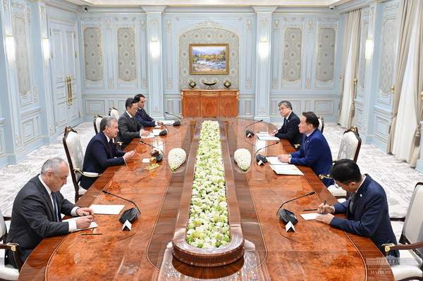 President of Uzbekistan received the chairman of the Korean company SK Group