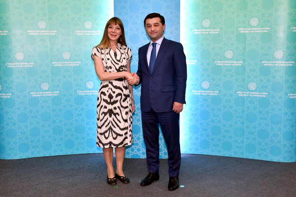UNDP Resident Representative Matilda Dimovska completes her mission in Uzbekistan