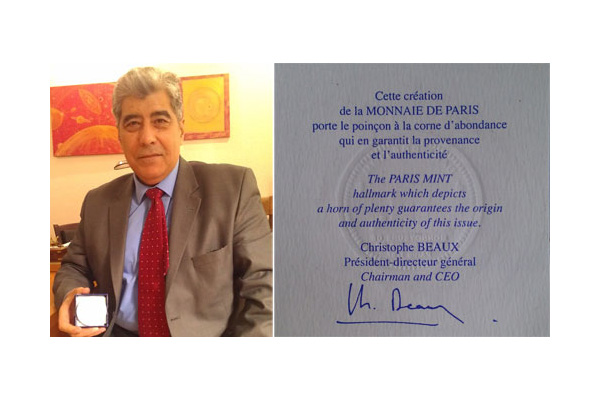 Director of Astronomic Institute receives French medal