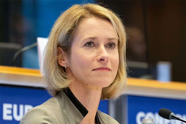 European Commission Vice President Kaja Kallas to visit Central Asia