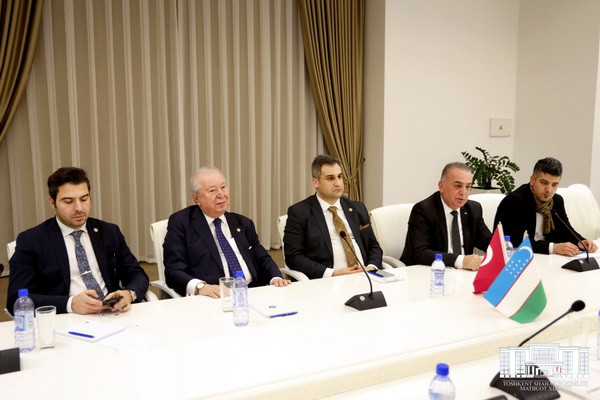 Tashkent hosts a meeting with a delegation of the Marmara Group Foundation