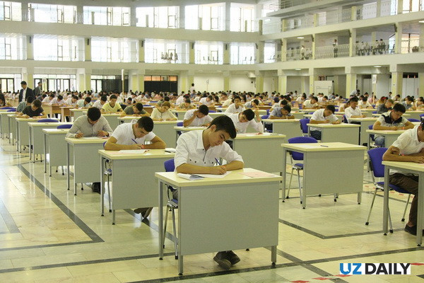 Вступительные экзамены в вузы Узбекистана пройдут с 14 по 28 июля