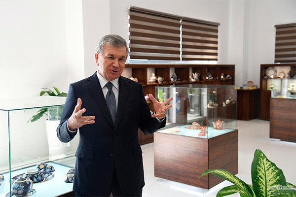 Возрожденный Ташкентский фарфоровый завод начал свою деятельность