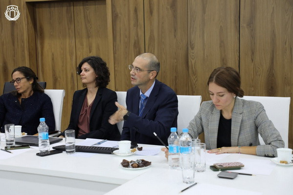 A World Bank delegation visits a number of social protection institutions as part of a mission to strengthen the system