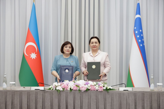 Uzbekistan and Azerbaijan Sign Parliamentary Cooperation Roadmap for 2025–2026