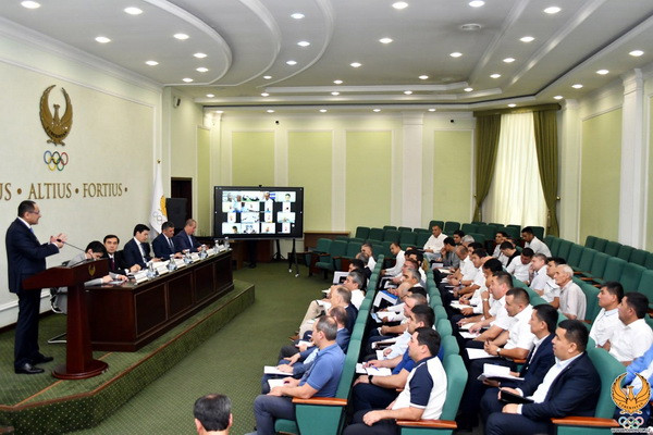Обсуждены важные задачи, стоящие перед узбекским спортом
