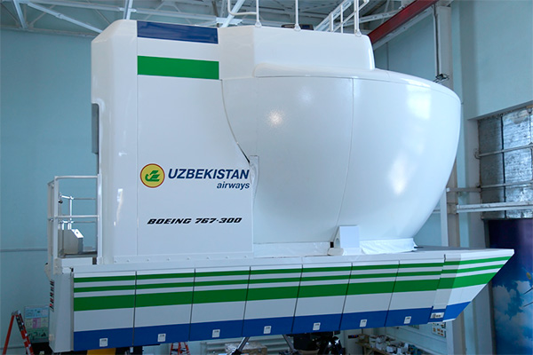 Uzbekistan Airways starts to use Full-flight simulator