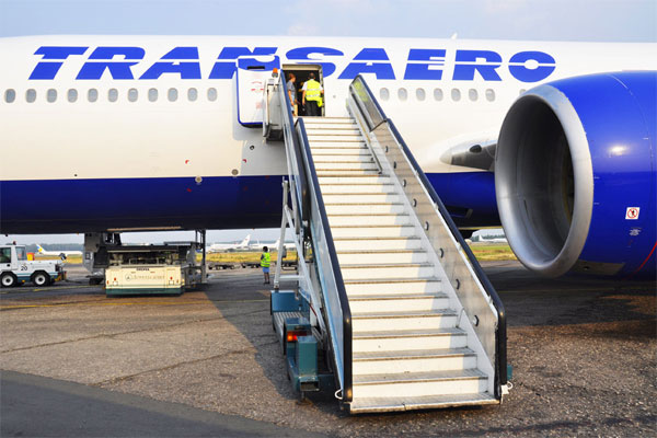 Transaero to stop flights to Uzbekistan from 26 October