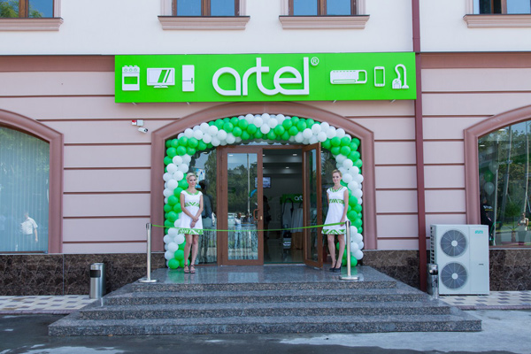 Artel opens new shop in Uzbek capital