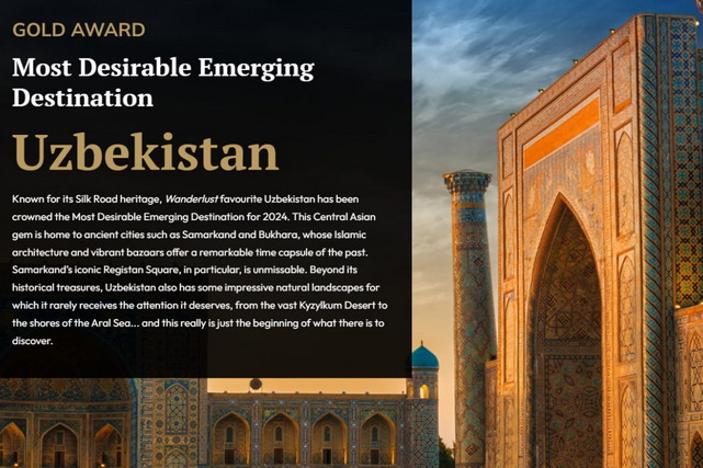 Uzbekistan and Wanderlust agreed to promote the country's tourism potential on the international stage.
