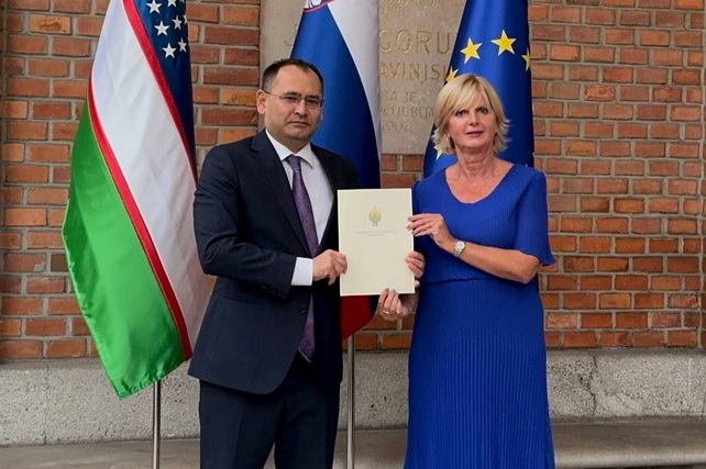 Oybek Shakhavdinov appointe#d as Uzbekistan’s First Ambassador to Slovenia