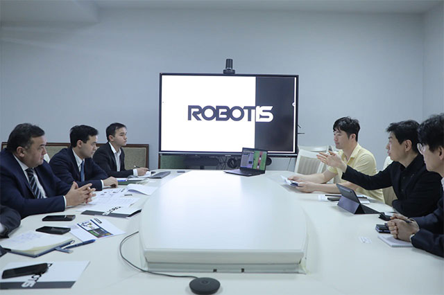 O'zbekiston va Robotis robototexnika sohasidagi hamkorlikni muhokama qilishdi
