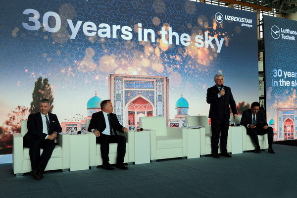 В Ташкенте отметили 30-летие сотрудничества Uzbekistan Airways с Lufthansa Technik AG