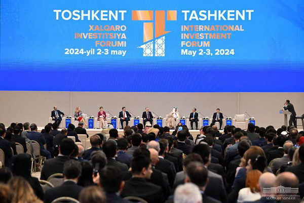 Key stakeholders discussed Uzbekistan’s water resources management at the Tashkent International Investment Forum