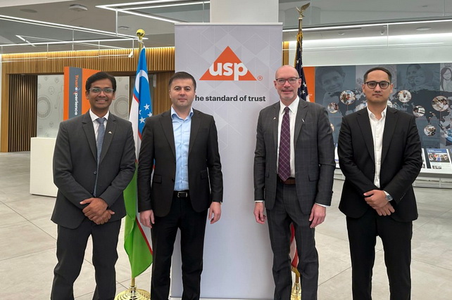 Director of Uzbekistan’s Pharmaceutical Development Agency Discusses Industry Standards and Reforms with USP